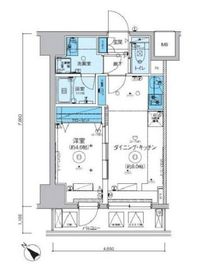 リヴシティ横濱関内弐番館 3階 間取り図
