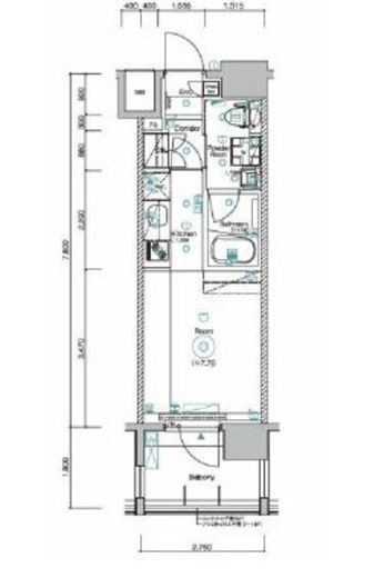 B CITY YOKOHAMA STATION SQUARE 10階 間取り図