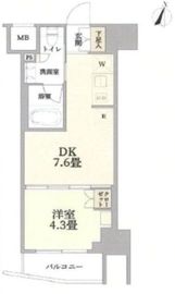 ルフォンリブレ赤羽 2階 間取り図