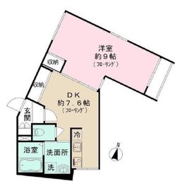 パークサイドスペック田園調布 301 間取り図