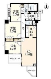 ドレッセ美しが丘二丁目ガーデン 6階 間取り図