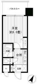 ヴィラコート横浜 506 間取り図
