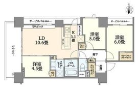 シティハウス秋葉原イーストレジデンス 13階 間取り図