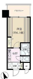 ヴィラコート横浜 306 間取り図