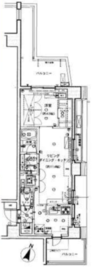 アジールコフレ渋谷・神泉 503 間取り図