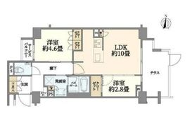クリオラベルヴィ武蔵小杉カルム 1階 間取り図