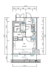 リージア海老名ビナフロント 910 間取り図