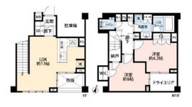 オープンレジデンス南青山イーストテラス 1階 間取り図