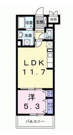 ソレアード志茂 106 間取り図