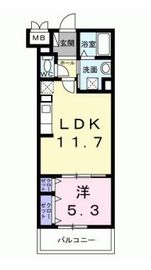 ソレアード志茂 105 間取り図