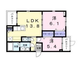 ブルームオアシス 101 間取り図
