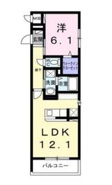 ブルームオアシス 302 間取り図