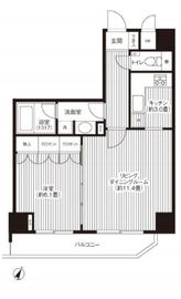 グランハイツ代々木 208 間取り図