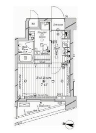 メインステージ中目黒 3階 間取り図