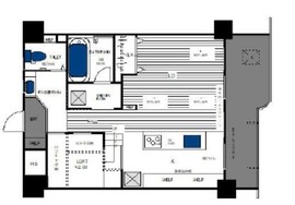 アールケープラザ横浜Ⅲ 11階 間取り図