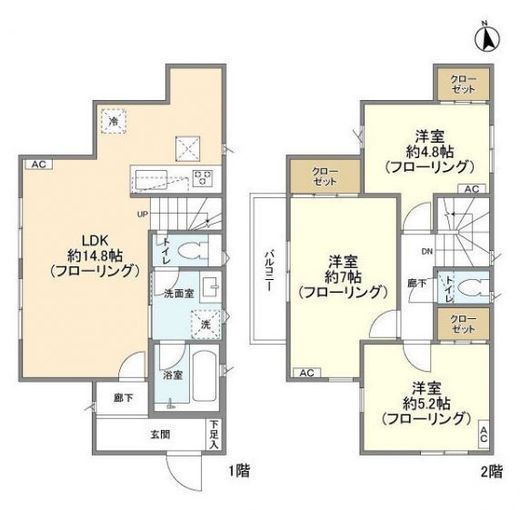 Kolet板橋赤塚 (コレット板橋赤塚) #01 間取り図