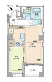 レガシス代官山 3階 間取り図