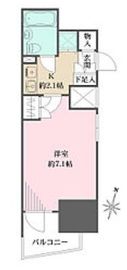 藤和シティホームズ大井町駅前 6階 間取り図