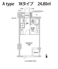 ソアラプラザ鶴見 301 間取り図