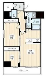 フュージョナル北綾瀬 805 間取り図