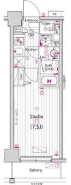 ガーラ・プレシャス横浜鶴見 4階 間取り図