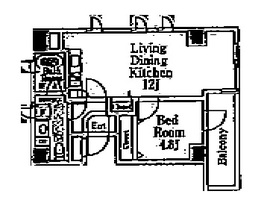 AMPHION (アンフィオン) 203 間取り図