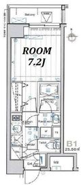 シーフォルム西新宿五丁目 7階 間取り図
