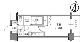 クオリア小石川 4階 間取り図