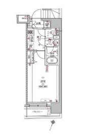 アルテシモルーナ 8階 間取り図