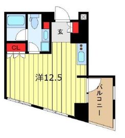 フレンシア田端南 107 間取り図