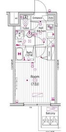 ガーラ・クレスタ横濱関内 3階 間取り図