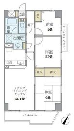 KDXレジデンス二子玉川 102 間取り図