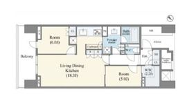 HARUMI FLAG PARK VILLAGE (晴海フラッグ パークヴィレッジ) 18階 間取り図