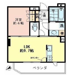 グローリオ吉祥寺本町 4階 間取り図