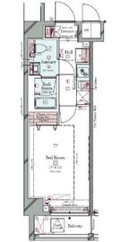 コンシェリア駒込HILLTOP SQUARE 303 間取り図