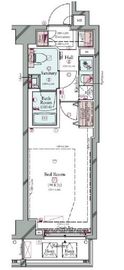 コンシェリア駒込HILLTOP SQUARE 304 間取り図