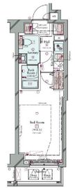 コンシェリア駒込HILLTOP SQUARE 505 間取り図