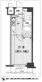 グランド・ガーラ渋谷松濤 3階 間取り図