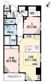 エクメーネ日本橋 1304 間取り図