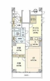 エストグランディールCARO吉祥寺本町 12階 間取り図