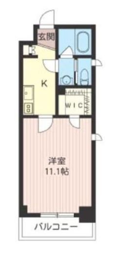 キャナルステージ芝浦 701 間取り図
