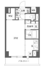 ダイナ大島 3階 間取り図