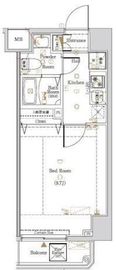 KNOTS浅草 2階 間取り図