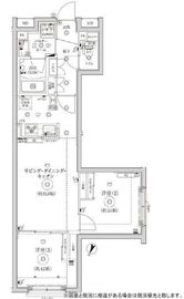 グローリオシェルト池袋Ⅱ 101 間取り図