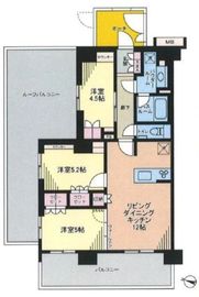 パレステージ茅ヶ崎Ⅱ 8階 間取り図
