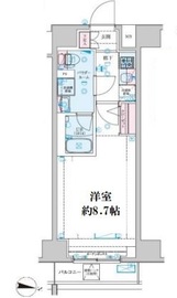 GENOVIA新子安 (ジェノヴィア新子安) 3階 間取り図