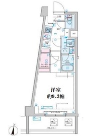 GENOVIA新子安 (ジェノヴィア新子安) 7階 間取り図