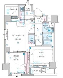 GENOVIA新子安 (ジェノヴィア新子安) 3階 間取り図