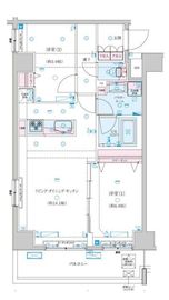 GENOVIA新子安 (ジェノヴィア新子安) 6階 間取り図