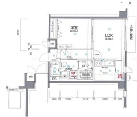 アルヴェール松濤 102 間取り図